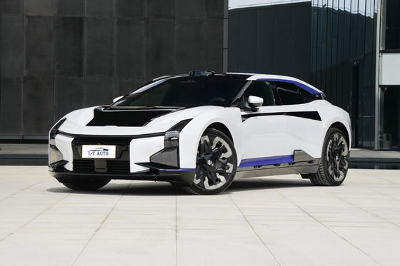 High Speed Long Range Gaohe Hiphi Z 4 deuren 4 zitplaatsen 3 compartimenten Auto met 705 km bereik