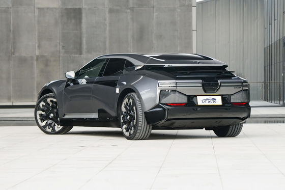 High Speed Long Range Gaohe Hiphi Z 4 deuren 4 zitplaatsen 3 compartimenten Auto met 705 km bereik