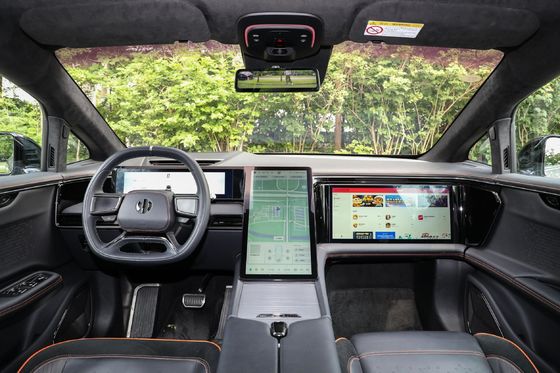 Model HiPhi X Pure Electric Car 2024 6 zitplaatsen vlaggenschip SUV Maximale snelheid 200km/h