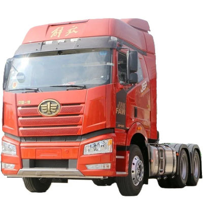 Zware vrachtwagen FAW Jiefang J6P aanhangwagen sleepvoertuig vrachtwagenkop 6X4 J6P 370-550 pk vrachtwagen