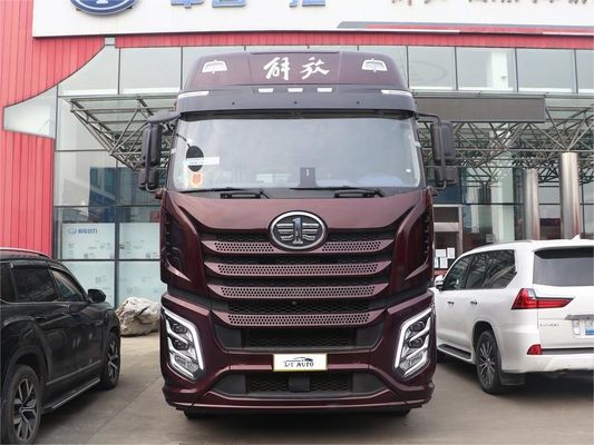 FAW Jiefang J6V zware vrachtwagen 520HP 6X4 automatische versnellingsbak tractie vrachtwagen kop met ABS