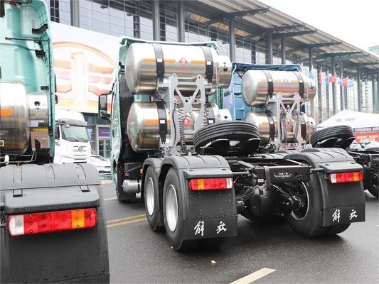 FAW Jiefang J6V zware vrachtwagen 520HP 6X4 automatische versnellingsbak tractie vrachtwagen kop met ABS