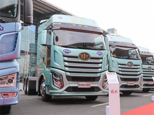 FAW Jiefang J6V zware vrachtwagen 520HP 6X4 automatische versnellingsbak tractie vrachtwagen kop met ABS