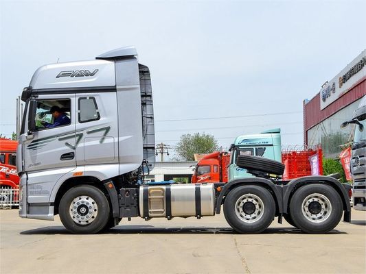 FAW Jiefang J7 6x4 550 pk Diesel aangedreven Dump Truck Trailers met automatische transmissie