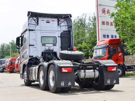 FAW Jiefang J7 6x4 550 pk Diesel aangedreven Dump Truck Trailers met automatische transmissie