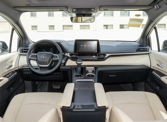Zitplaatsen Toyota SIENNA HEV Vierwielig Hybride Elektrisch MPV met Co-Pilot Zit Aanpassing
