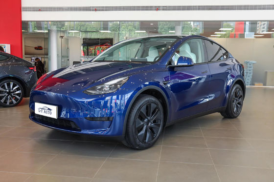 2024 Tesla Model Y 5 deuren 5 zitplaatsen 4 wielen EV Car 4750x1921x1624mm Lengte Breedte Hoogte