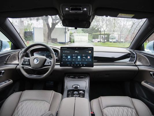 BYD Han Dm-i 2024 Sedan 4 deuren 5 zitplaatsen Carrosserie structuur voor optimale veiligheid prestaties