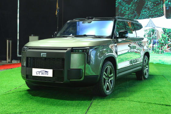 2024 versie BAIC Jishi 01 Middelgrote en Grote SUV Stone 01 EV Hybrid Car met 7 zitplaatsen Luxe