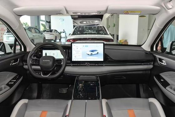 Zilverachtige Aion S Plus 80 460KM 480KM 510KM 60Kw EV Auto Sedan Elektrische auto 160 Max. Snelheid