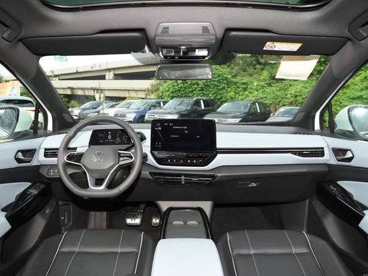 Volkswagen ID4X Long Endurance Linksgestuurde elektrische auto met kristalwitte buitenkant