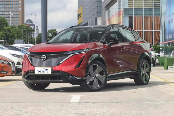 Pure Electric Nissan Ariya 2023 2024 2WD Compact SUV Auto in wit/grijs/geel/rood/oranje