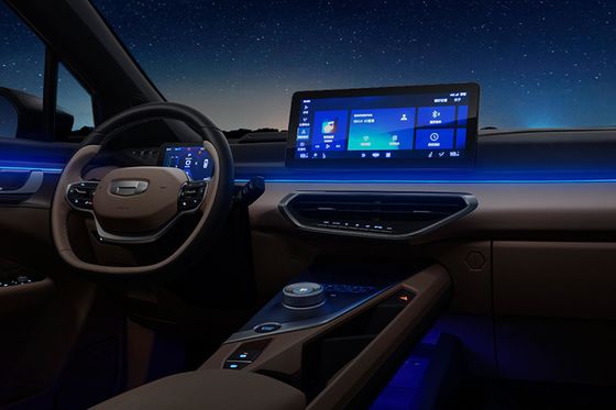 Geely Geometry C EV SUV Automobile Fast Charging Time 0.63h Linkshandige bestuurder