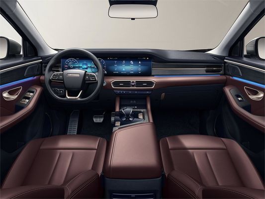 2024 Jetour X90 Plus benzine-aangedreven SUV LED koplamp en handmatige aanpassing van de bestuurdersstoel