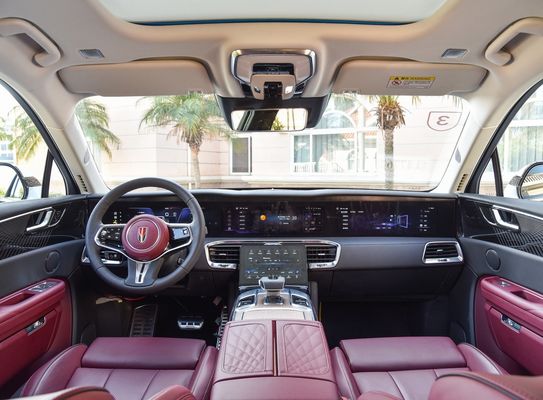 HongQI E-HS9 elektrische voertuig met vierwielaandrijving De perfecte oplossing voor uw bedrijf