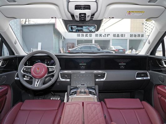 Hongqi E-hs9 2023 2024 6 zitplaatsen vlaggenschip elektrisch voertuig met 3110 mm wielbasis