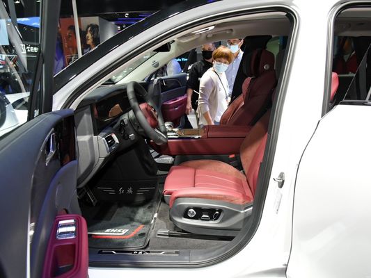 Zes zitplaatsen elektrische auto 2024 Hongqi E-hs9 met 660 km bereik en ternary lithium batterij