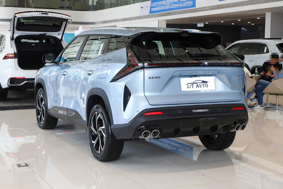 2024 Model Geely Boyue1.5TD DCT SUV 5 zitplaatsen FWD Gas Hybrid Car met Front 4 Rear 4 Radar