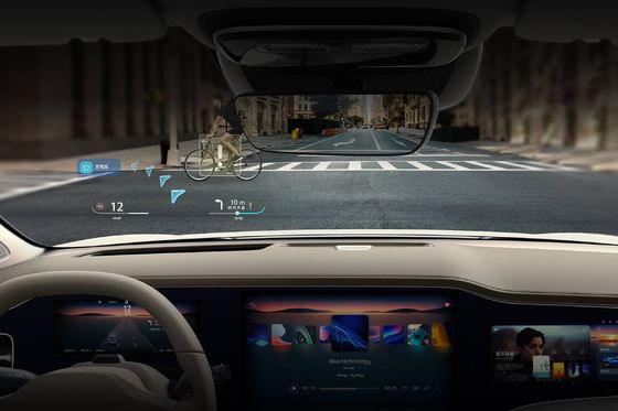 SAIC Feifan R7 Pure Electric Car Long Range 670km Slimme voertuigen RISING R7 4900x1925x1655