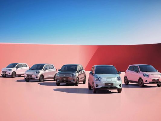 6 uur langzame oplaadtijd Lingpao T03 elektrische auto met lithium-ijzerfosfaatbatterij