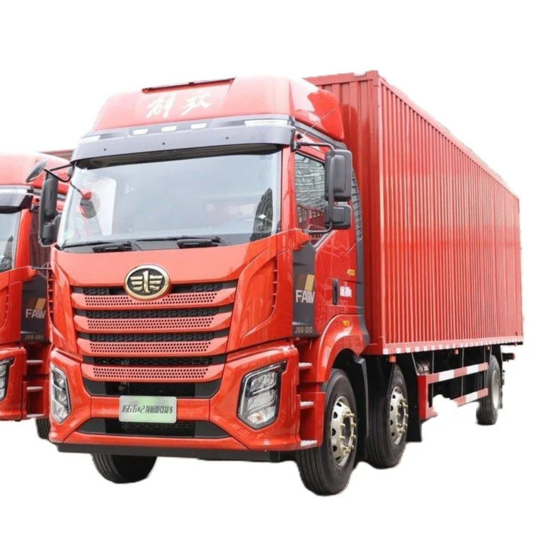 FAW Jiefang J6G Medium Truck 6x2 Van 7-10 Ton 8 Wheeler Fence Truck Vervoersvoertuig