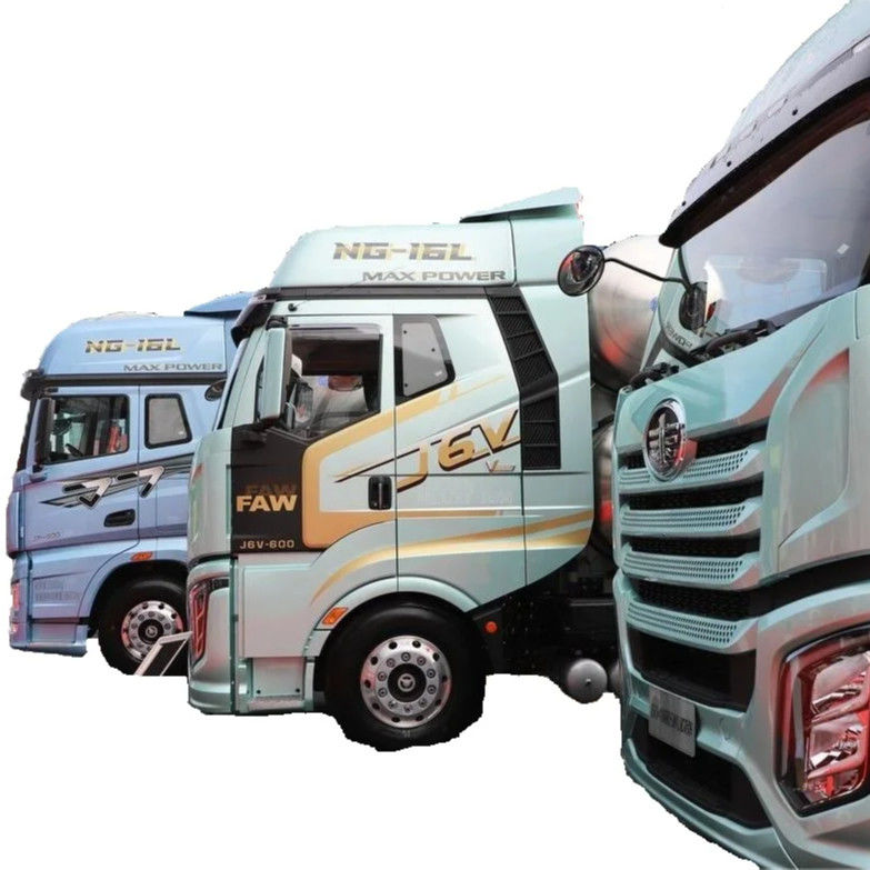 FAW Jiefang J6V zware vrachtwagen 520HP 6X4 automatische versnellingsbak tractie vrachtwagen kop met ABS