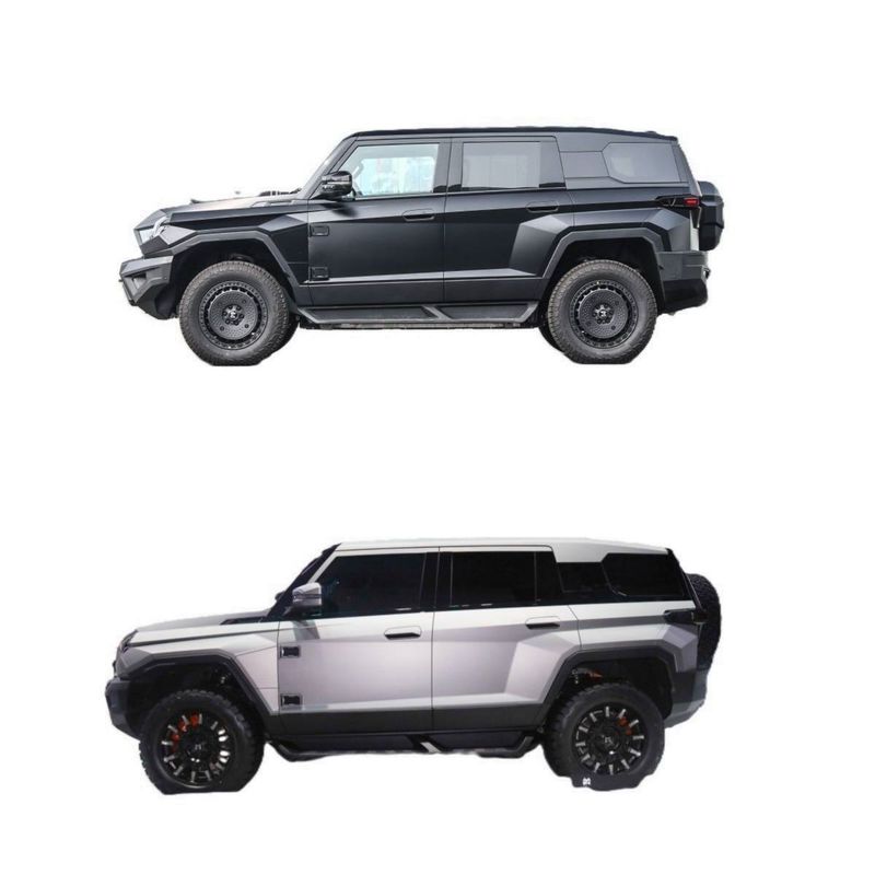 Extended Range Electric SUV 2024 Dongfeng Raptors M-Hero 917 voor klantvereisten
