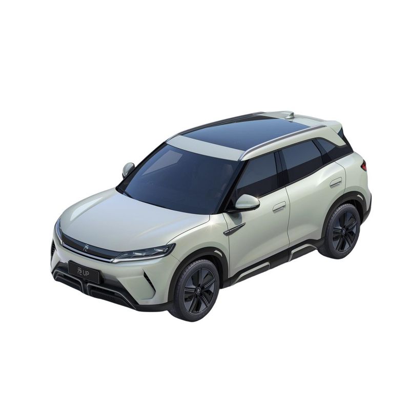 BYD Yuan UP Pure Electric Vehicle Compact en betaalbaar Kleine SUV met links stuur